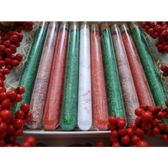 Świąteczne shoty do kąpieli